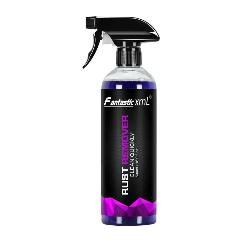 Multi Purpose Rust Remover Spray Metal Surface Car Maintenance for Wheel Cleaning Iron Powder Removal Large Capacity