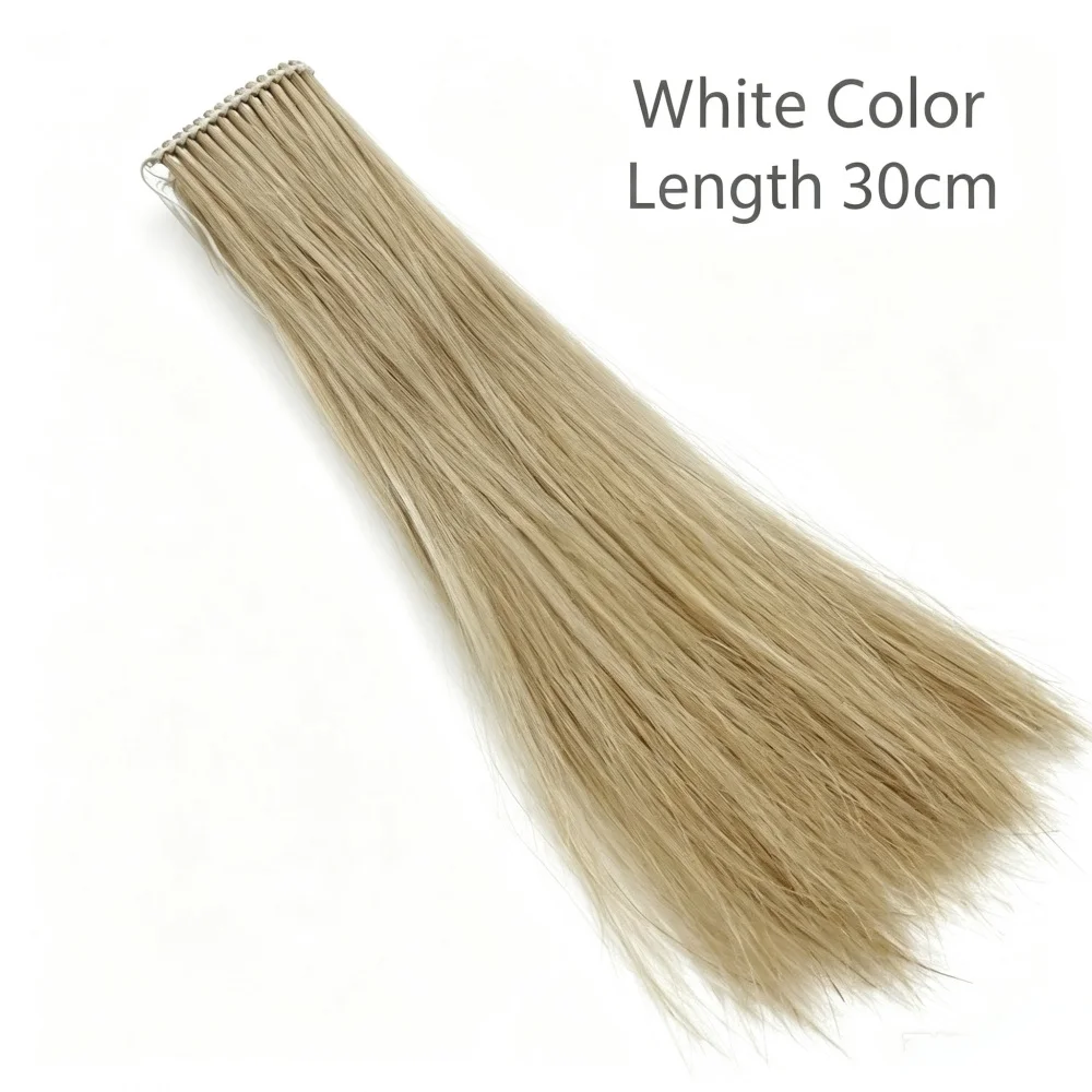 Martial Arts Spear Tassel Artificial Horsehair Qiangying, Wushu Red Spear Accessory, Multiple Lengths & Optional Colors