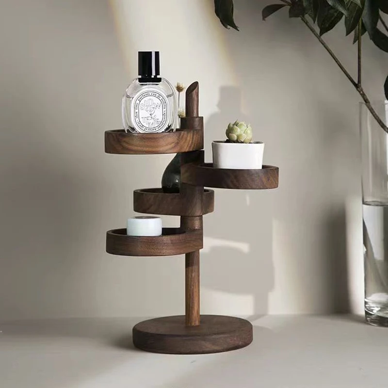 wooden-multi-layer-rotatable-storage-rack-entry-door-key-storage-rack-creative-solid-wood-desktop-accessories-storage-box