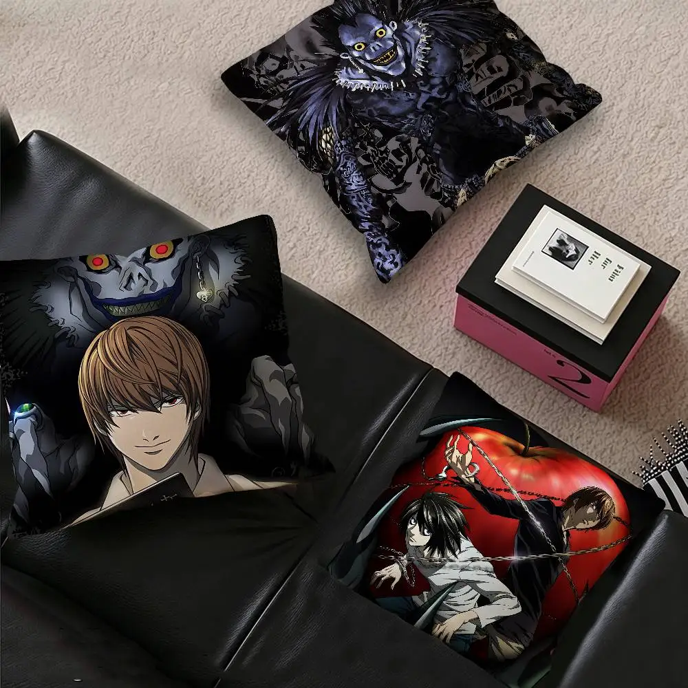 D-Death N-Note Misa L Yagami Pillowcases Home Bedding Decorative Pillow Cover Wedding Super Soft Pillow Case