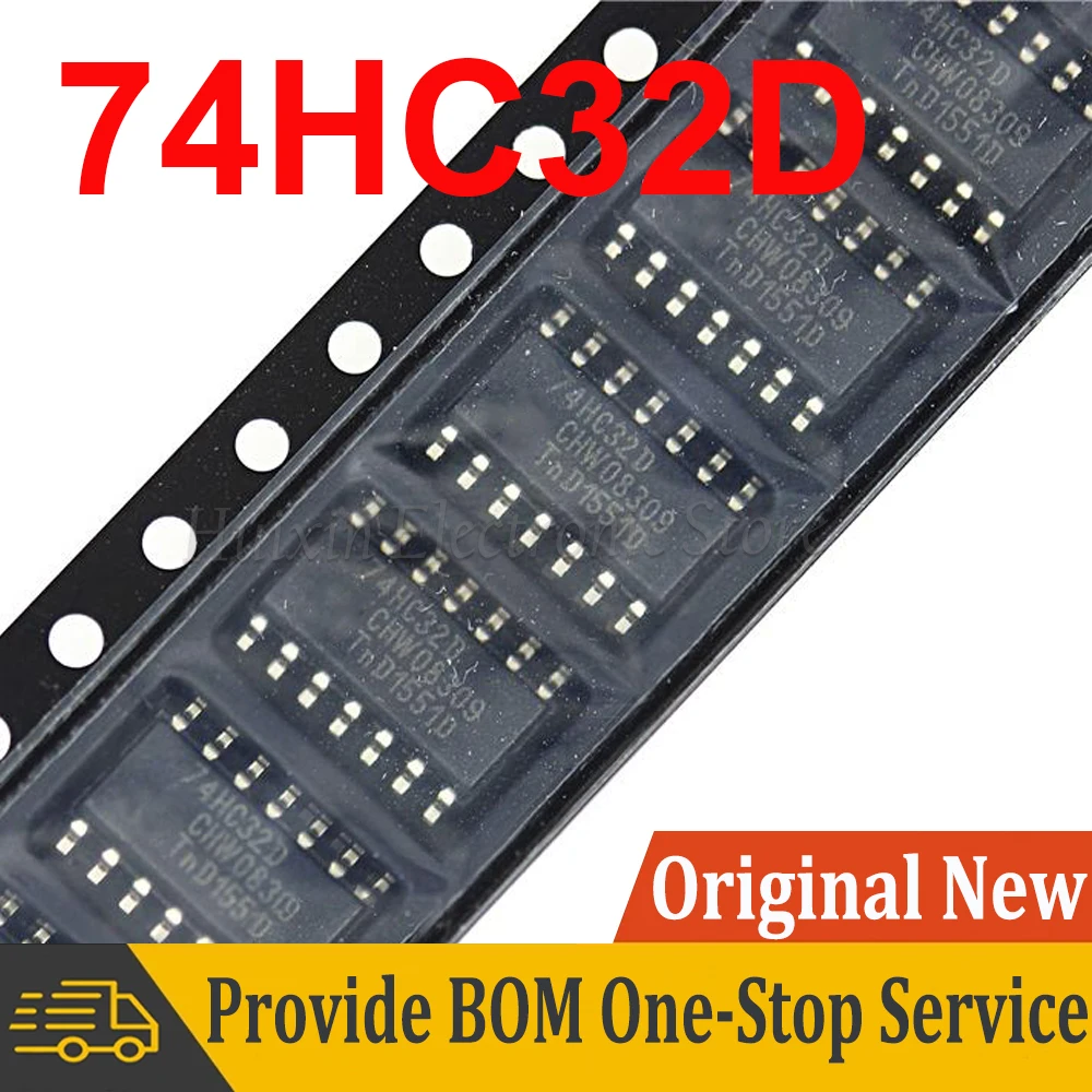 10PCS 74HC32D 74HC32 SN74HC32DR SOP-14 SOP SMD New and Original IC Chipset