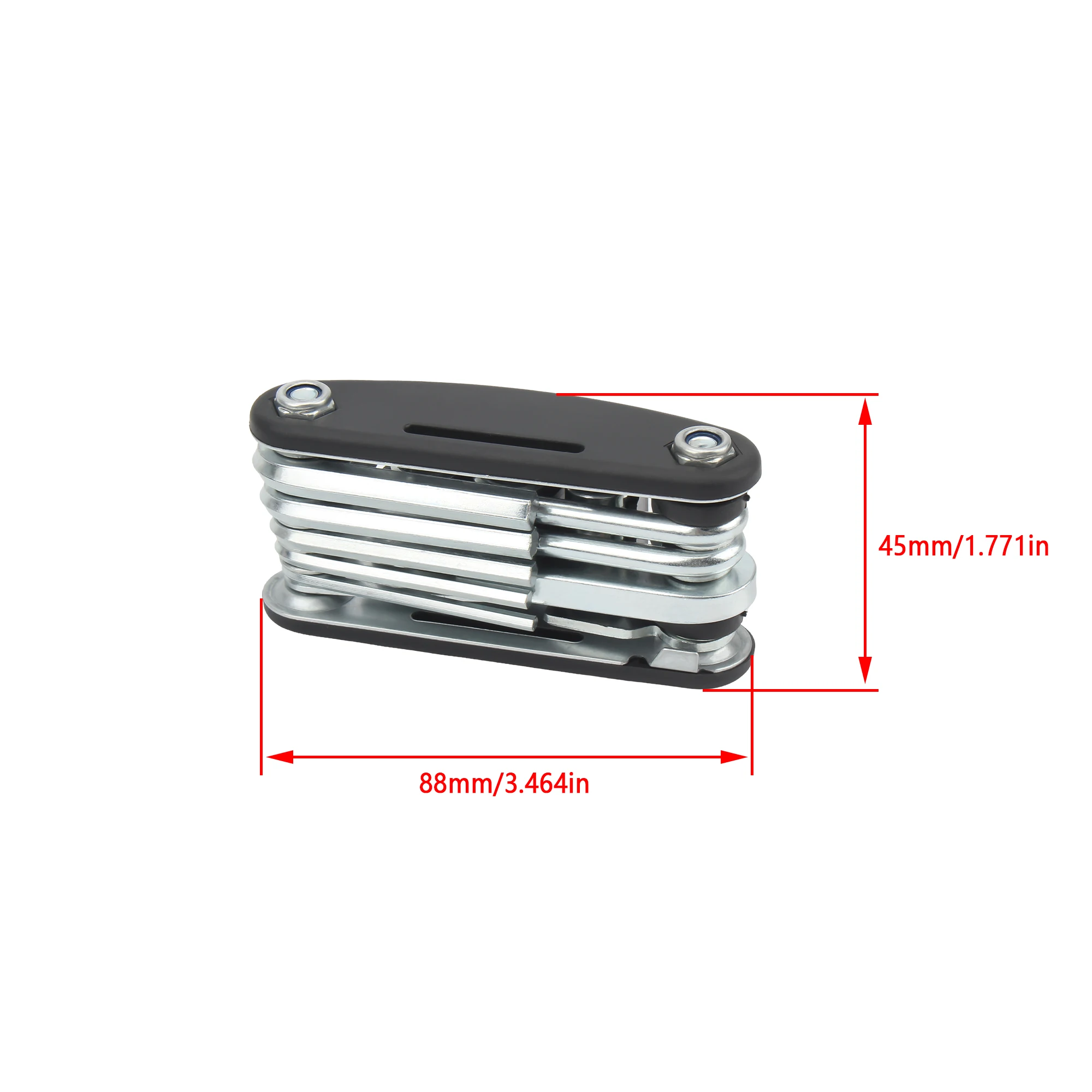 ATV UTV Portable Repair Tools Kits Motorized Bike Dirt Pit Bike 16 in 1 Multipurpose Repair Tools With Screwdrivers