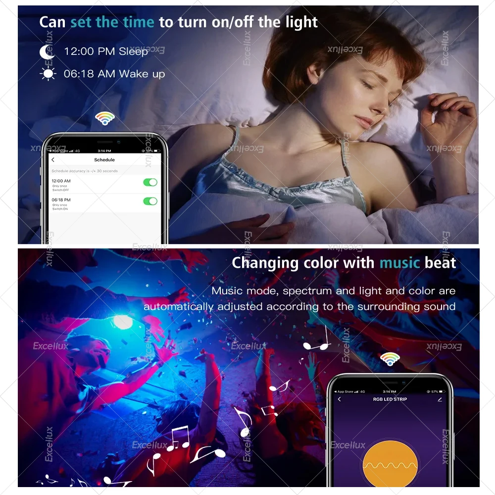 Smart Zigbee USB Led Lights Tuya RGB Led Strip DC 5V 5050 Smart Led TV Back Lighting Works With Alexa Amazon Google Home Gateway