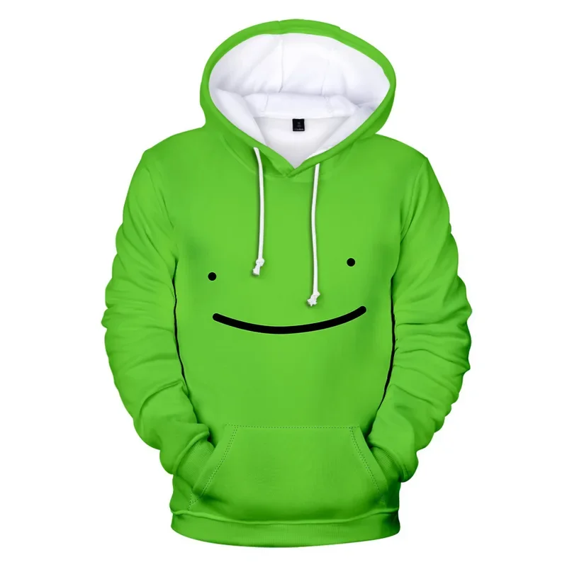 Dreamwastaken 3D Hoodies Children Streetwear Harajuku Hip Hop Hooded Pullover Green Hoody Sweatshirt Kids Boys Girls Tops Hoodie