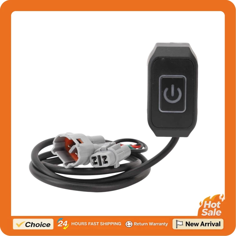 Reemplazo del interruptor de faro de motocicleta para SUR‑RON Light Bee X S ABS, interruptor de faro de manillar con control preciso y botón