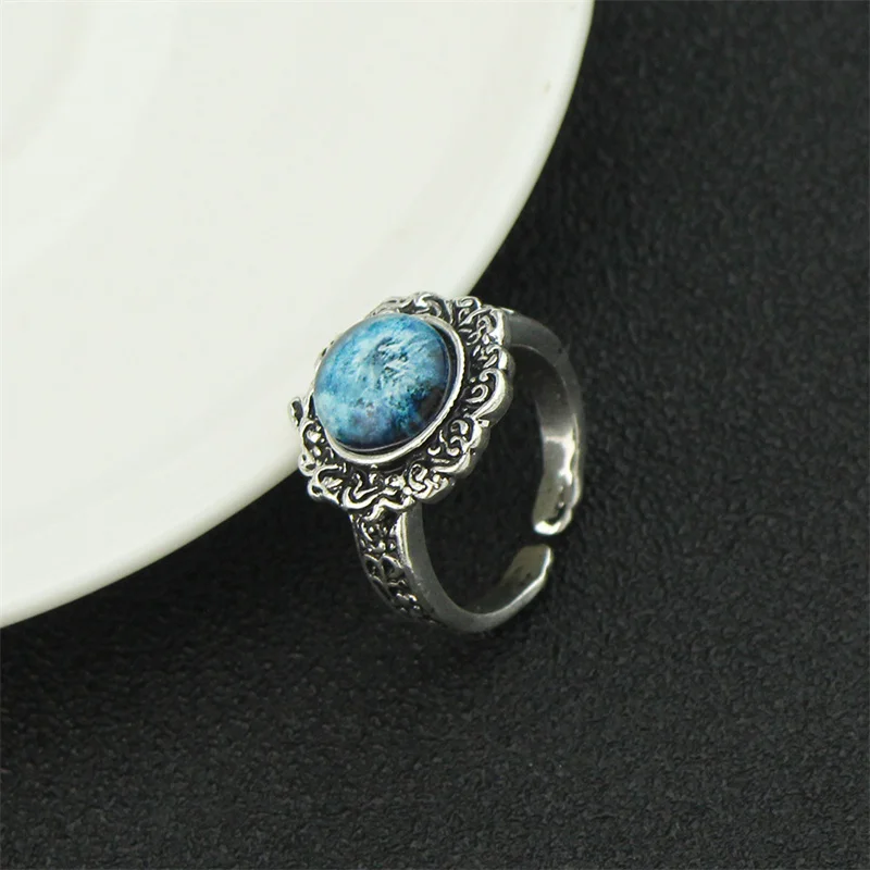 Game Dark Moon Ring Spectral Steed Whistle Ring Melina Summon Torrent Tool Adjustable Finger Rings for Women Men Jewelry