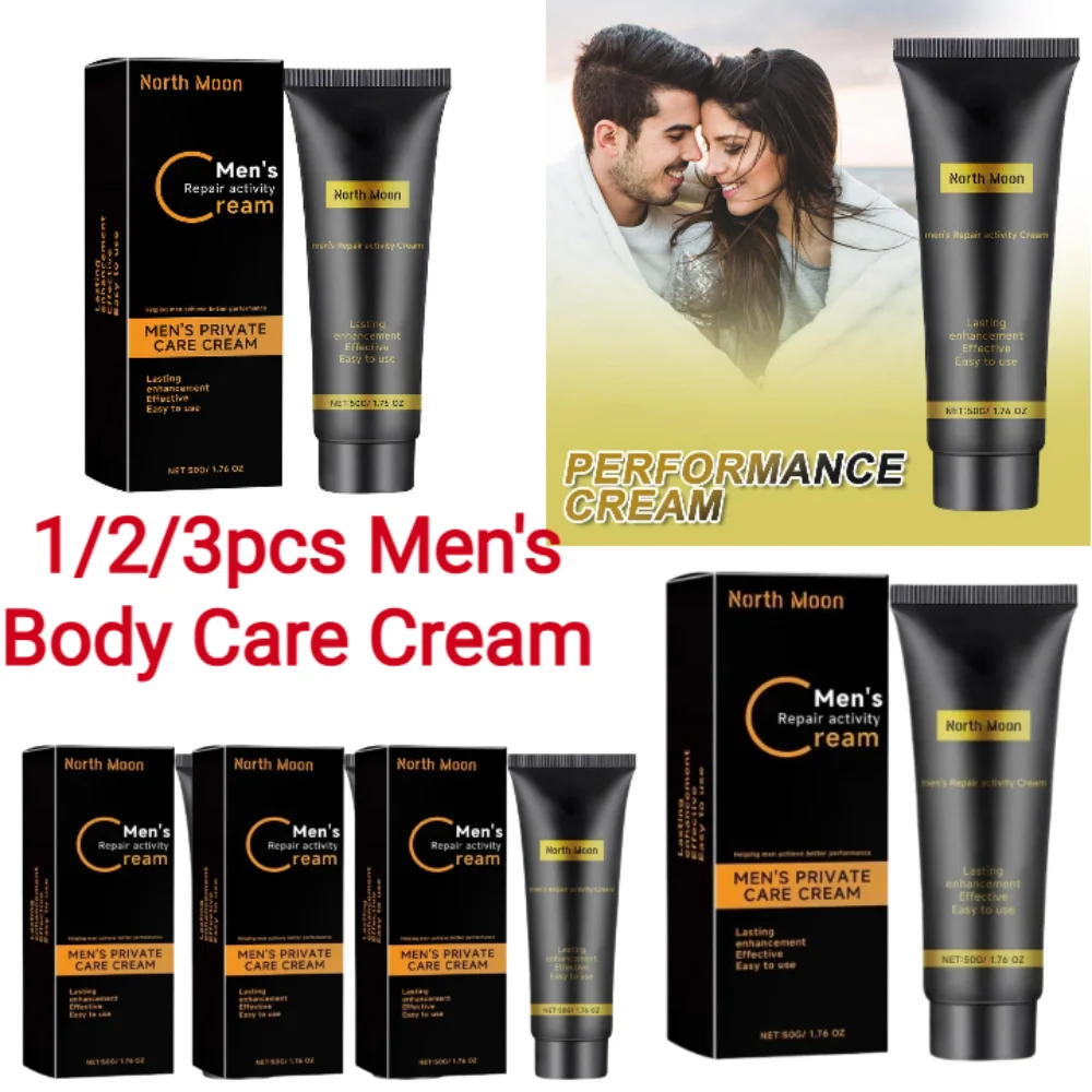 Crema Reparadora para Hombres, Cuidado Íntimo Masculino, Crema para una Mayor Duración Sexual, Elimina el Mal Olor, Desodorante, Extracto de Plantas Seguro