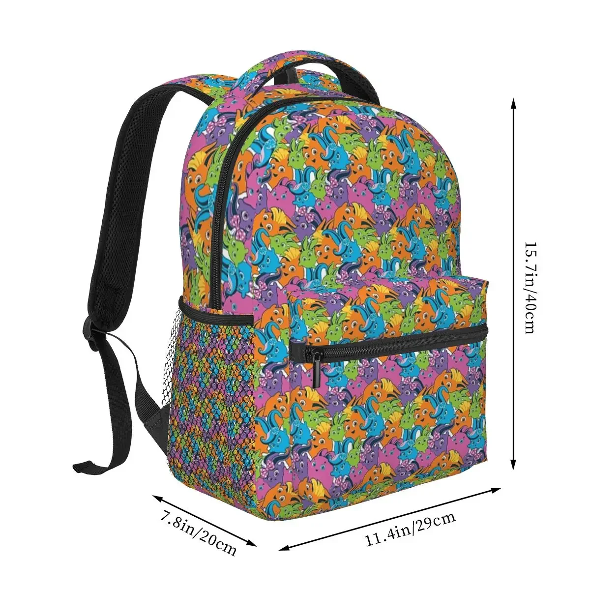 Sunny Bunnies - Pattern Backpacks Boys Girls Bookbag Children School Bags Cartoon Travel Rucksack Shoulder Bag Large Capacity