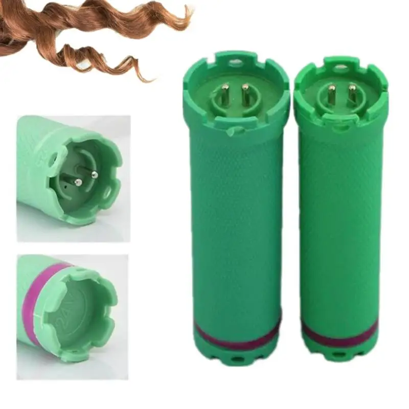 【MK】110mm 24V Digital Hair Hot Perm Rods Electric Heated Curlers Bars Roller Wavy Hair Salon Barber Curling Spiral Styling Tools