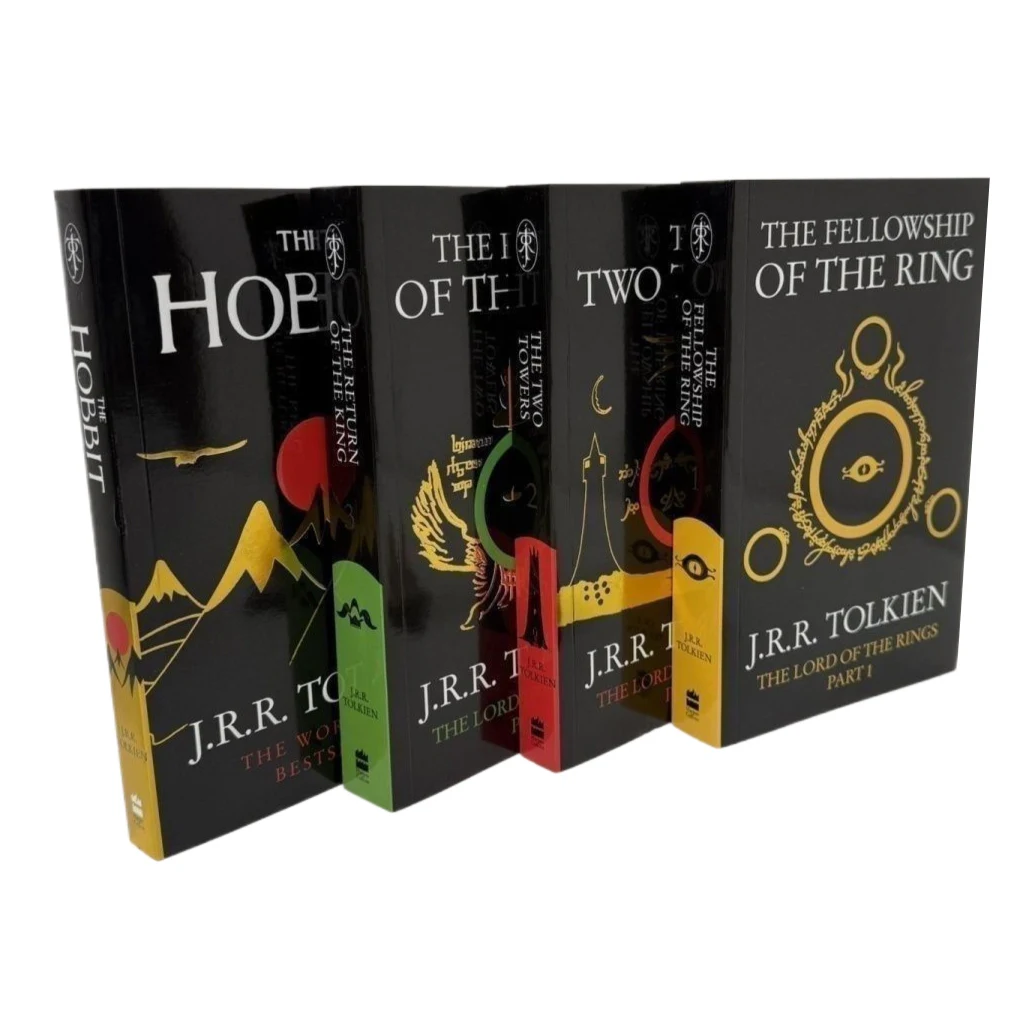 1 book The Lord Of The Rings, Vol.1/2/3/4 The Lord Of The Rings Trilogy, Hobbit Original Classic English Novel English Book