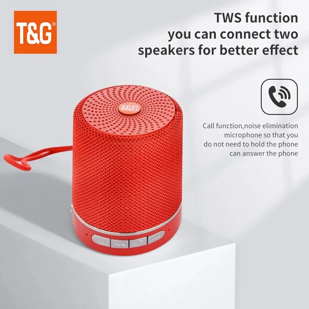 Portable Wireless Mini Subwoofer Bluetooth Speaker Sound Box Music Bass Radio FM Woofer Small Waterproof Caixa De Som Blootooth