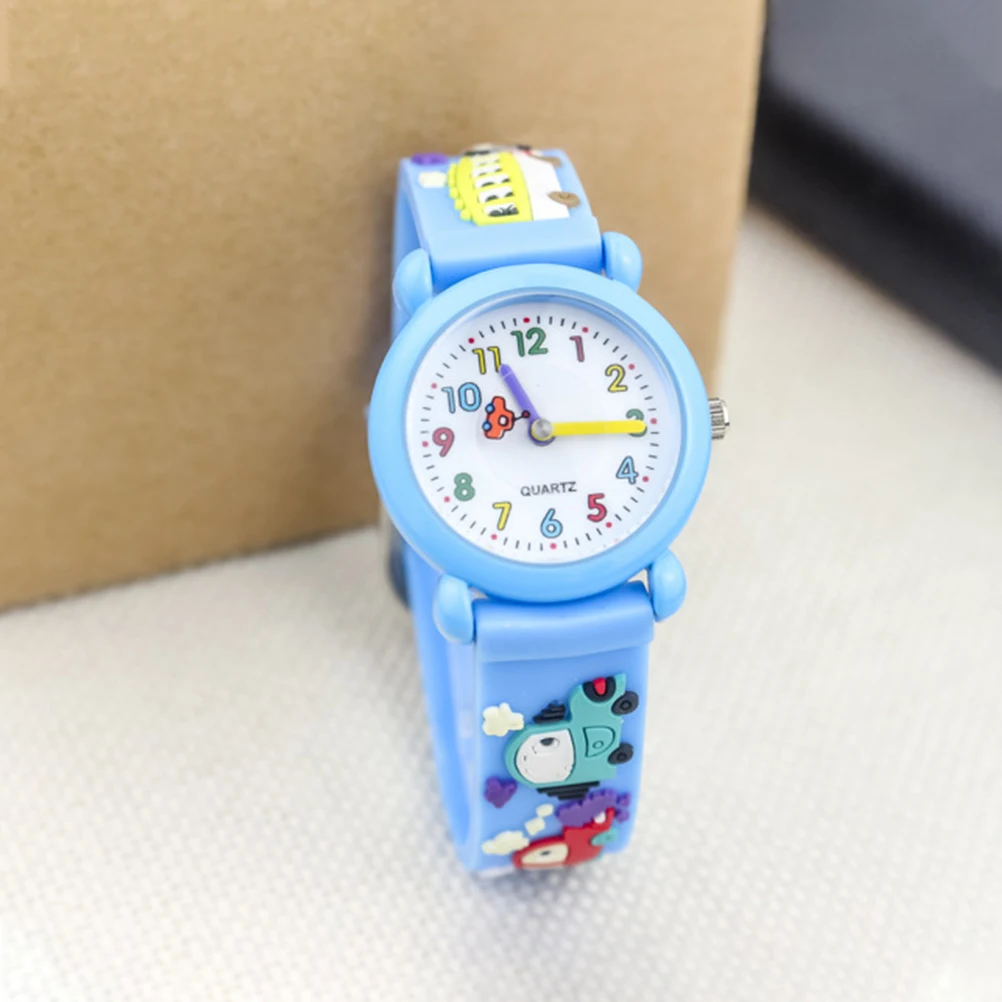 

Cartoon 3D Wrist Silicone For Daily Wear Accurate Quartz Movement Creative Decorative Timepiece Cartoon Watch