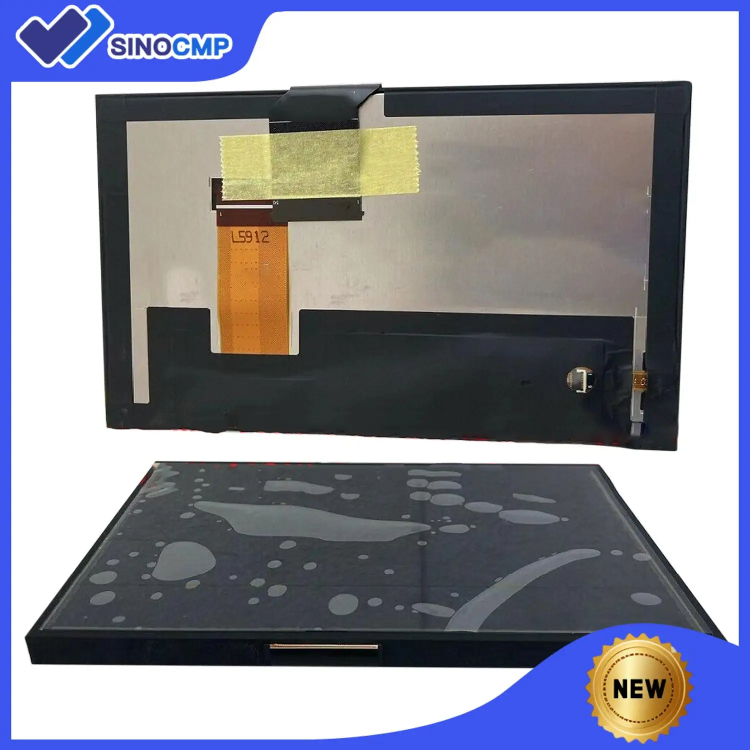 

7" Replacement LCD Touch Screen TDO-WXGA0700K00033-V2 For JEEP COMPASS 2017-2020 Direct Fit Plug And Play Unit Replacement