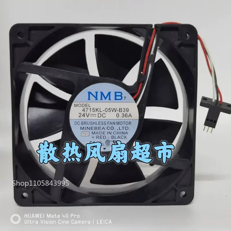 New Original NMB 4715KL-05W-B39 Cooling Fan for Server Industrial Equipment High Performance Quiet Operation Durable Design