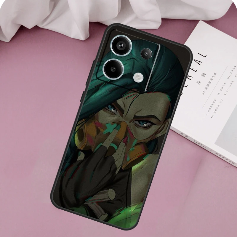 Arcane Jinx Case For Xiaomi Redmi Note 12 11 9 10 13 Pro Plus 12S 11S 10S 9S Redmi 13C 9C 10C 12C Cover