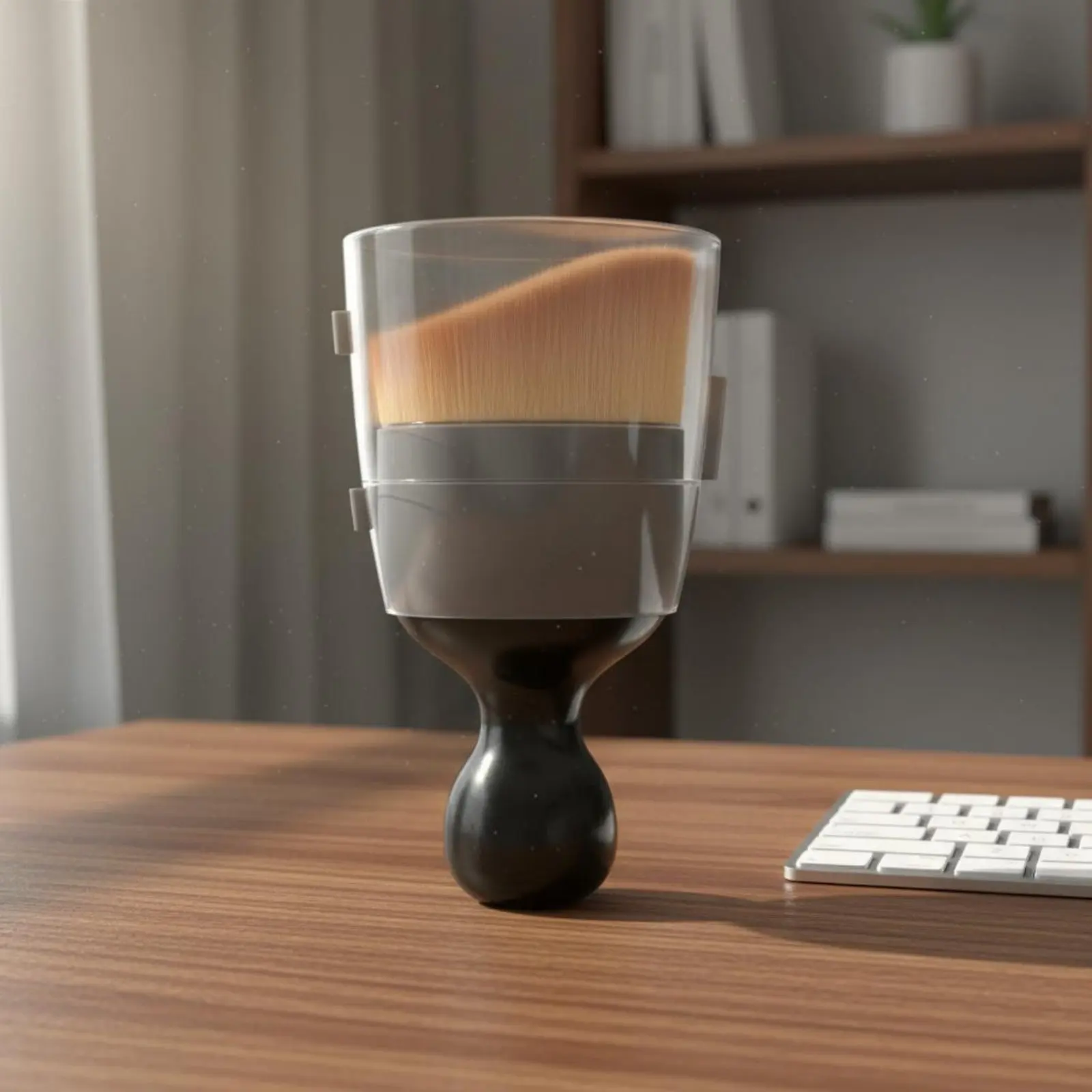 

Computer Keyboard Cleaning Brush Versatile Keyboard Cleaning Brush Soft Fiber Brush Small & Portable Safeguarding Cover