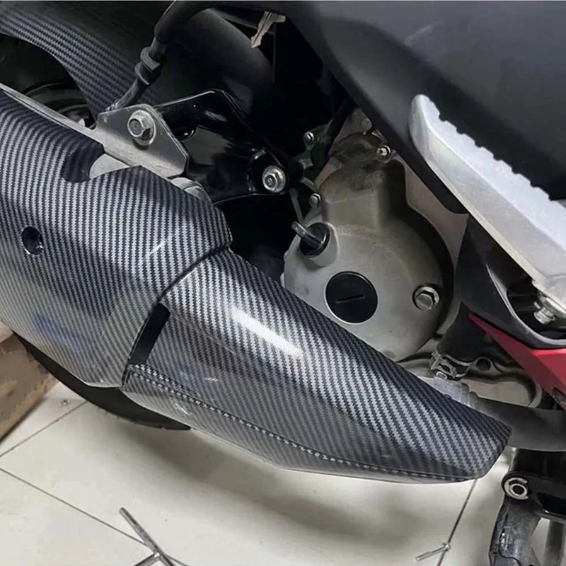 For YAMAHA Tricity 300 Tricity300 Accessories Exhaust Pipe Heat Shield Guard Protection Cover Protector