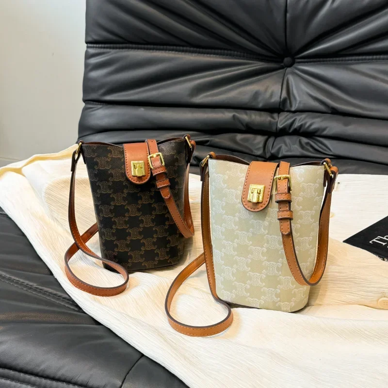 

Luxury Vintage Inspired Tote Bag - Trendy Crossbody Purse For Women With Solid Color & Paris Logo