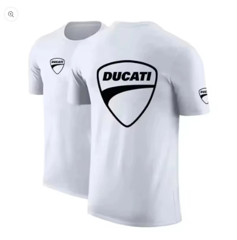 2026 T-Shirt Maglietta Tributo T-shirts Ducati Motogp Corse Box Uomo Donna High-end Luxury Style Both of Men's Clothing T Shirt view 5