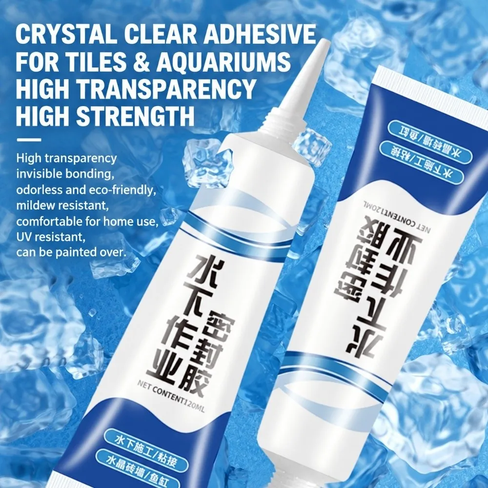 New Waterproof Pipe Leak Sealant Fast Sealing Strong Underwater Sealant Glass Bonding Sealant Bathroom Repair