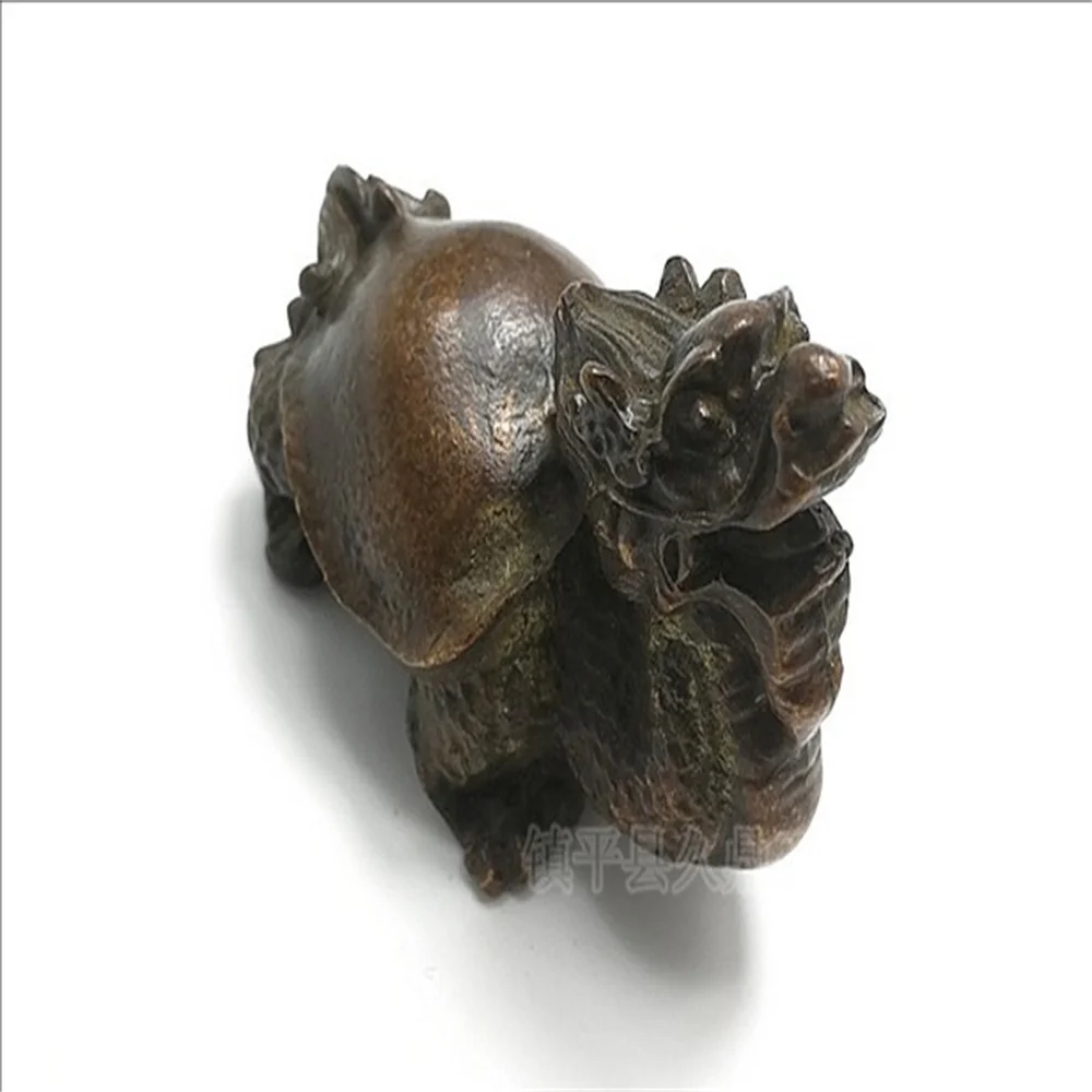 

Antique and miscellaneous antique bronze ware, brass frog ornaments
