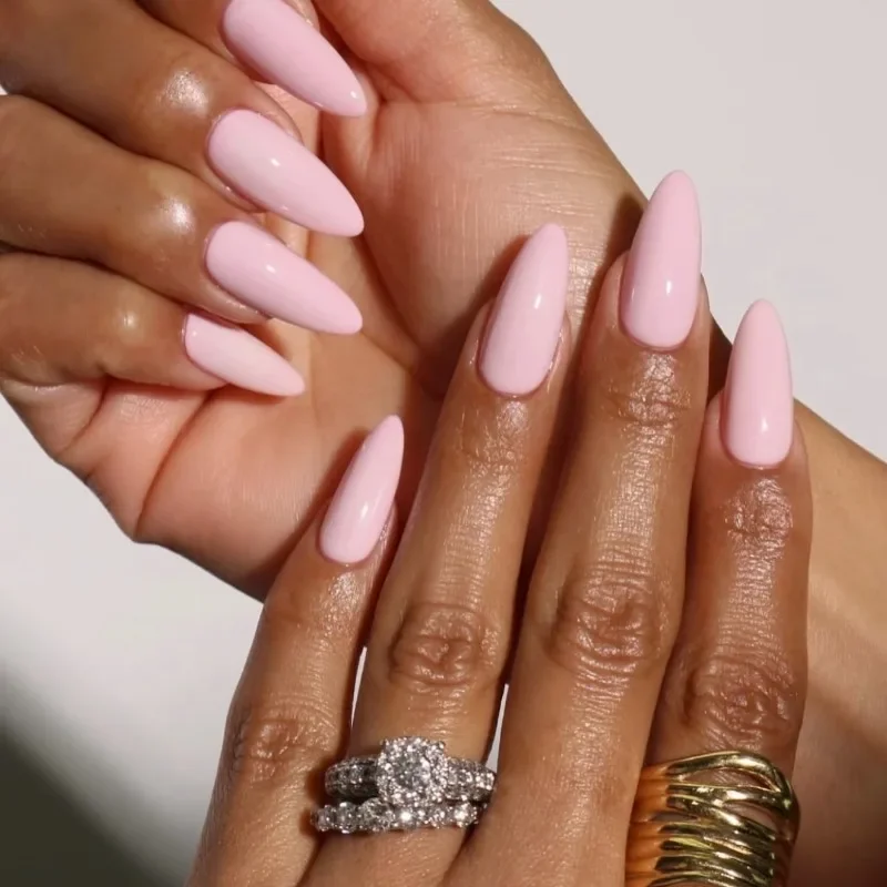 • White female pink European and American solid color simple wearing armor
