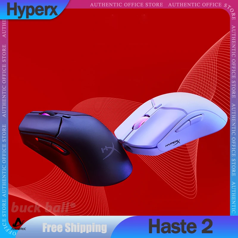 

Hyperx Haste2 Gamer Mouse Wireless Mouse Haste 2 Lightweight Dpi26000 Wired Mouses Office Esport Gaming Mice For Pc Laptop Gifts