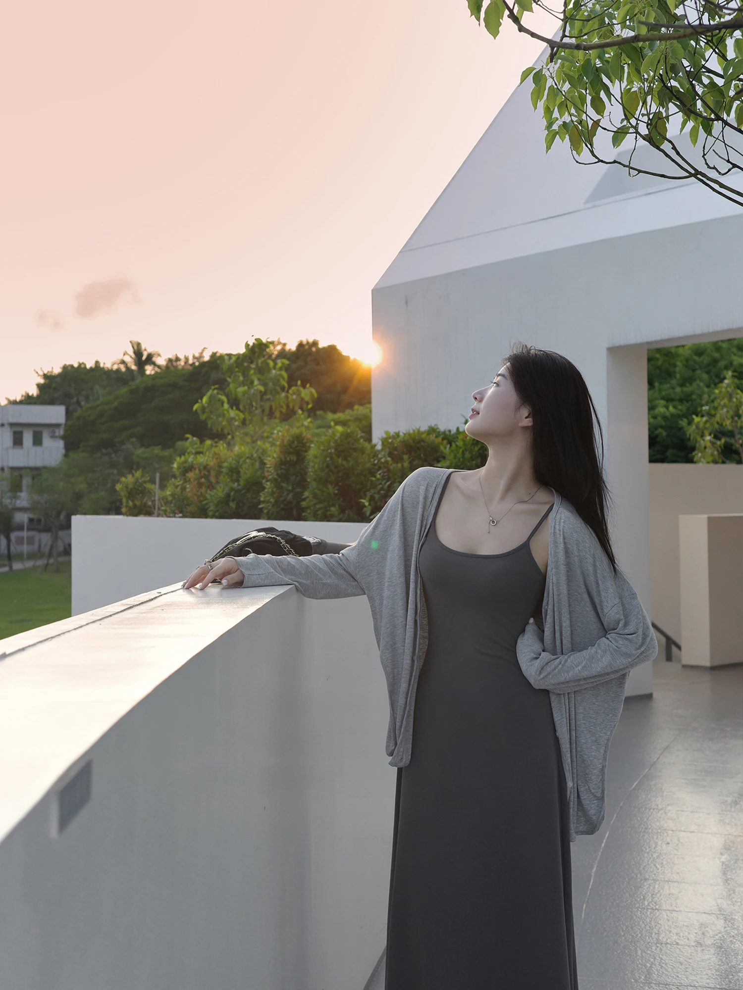 Kardaian Bla épicé minceur longue Dr décontracté belle Strapl Dr 2024 nouvelles femmes été taille haute coton a-ligne Dr