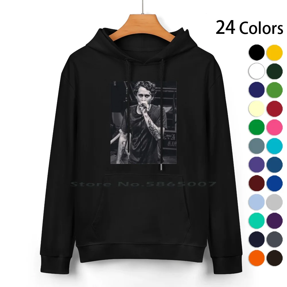 Canserbero Cotton Hoodie Sweater 24 Colors Canserbero Venezuela Epico Residente Rene Bad Bunny Puerto Rico Portrait Black White