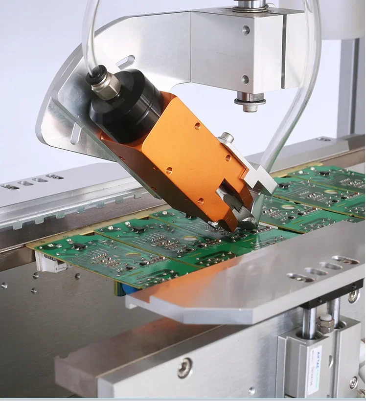 BBA factory direct sale High Quality Automated PCB Lead lead wire cutter robot for THT components auto clipping