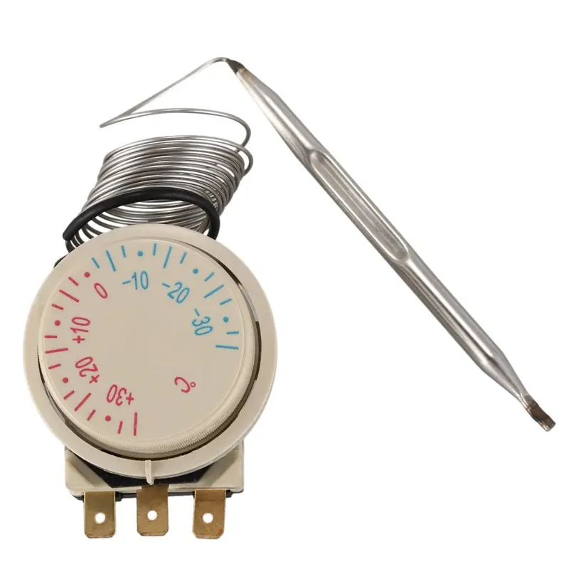 ABHI-10X Freezer -30-+30℃ AC 250V 16A AC380V Temperature Capillary Thermostat