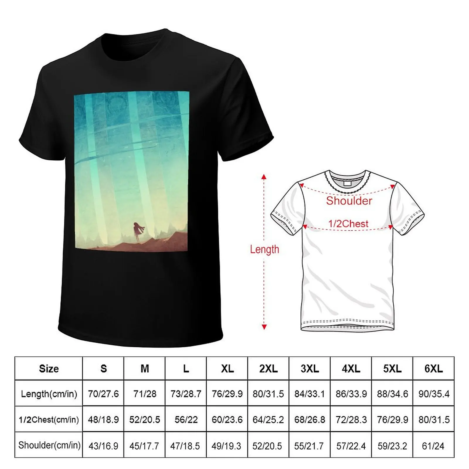 The Pillars T-Shirt Basic Breathable Solid Color T-Shirt