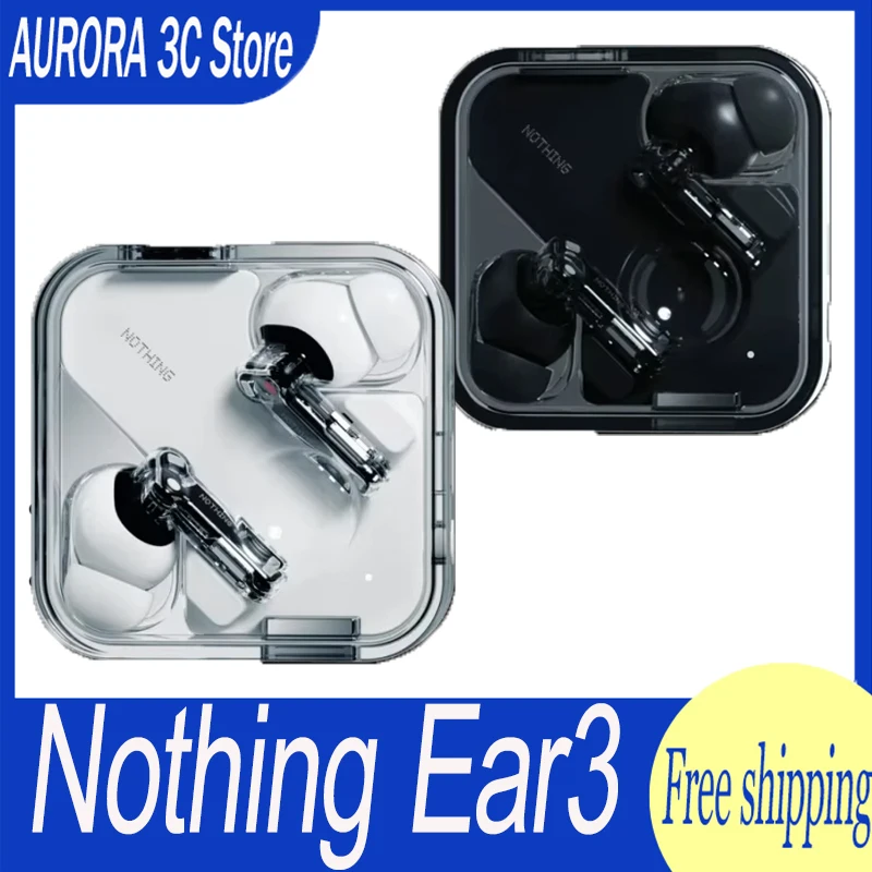 Nothing Ear3 Tws Earbuds True 5.3 Bluetooth Custom Earphones Dynamic 3 Microphones Hybrid Anc In-Ears Headphones For Iphone