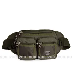 Bolsa de pano Oxford masculina, bolsa para celular, cinto de corrida, bolsa pequena para viagem casual, nova