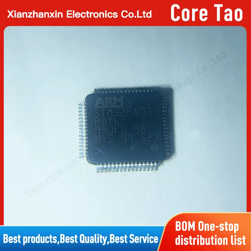 

1PCS/LOT STM32F103RDT6 STM32F103 103RDT6 LQFP64 The ARM microcontroller chip