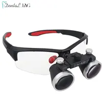 Lupa Binocular de odontología, lupa óptica ultraligera de 2.5X 3.5X, 320-420mm, para herramientas de cirugía Dental