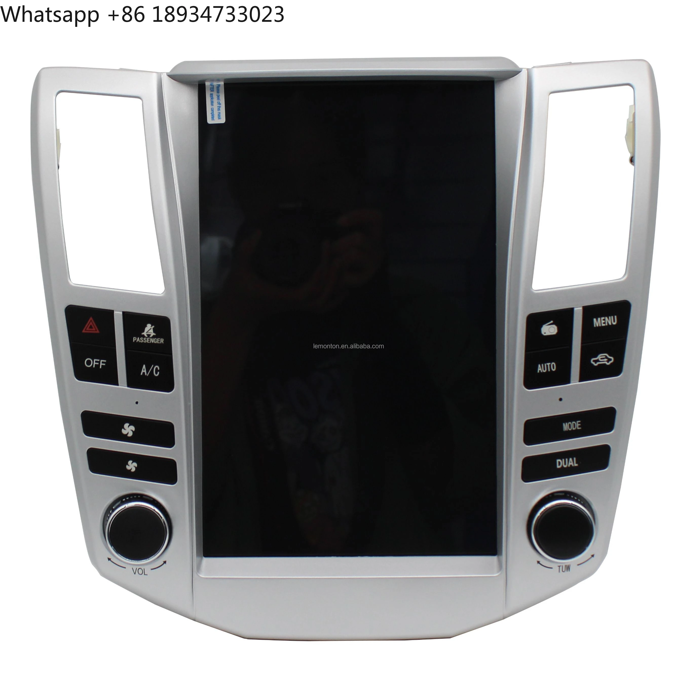 LEMONTON 12.1 Inch Android 10.0 Car Radio  2004-2008 for Lexus RX330 RX350 RX400 GPS Navigation With Touchscreen Support Carplay