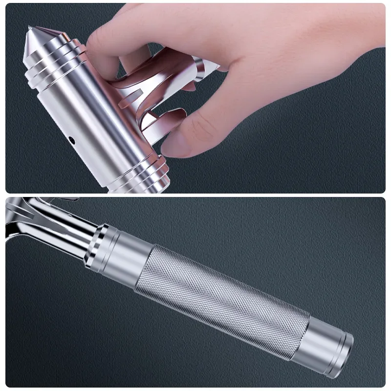 Car Safety Hammer Escape Hammer Car Window Breaker Artifact Breaking Glass Car Multi-functional Fire and Life Saving Hammer