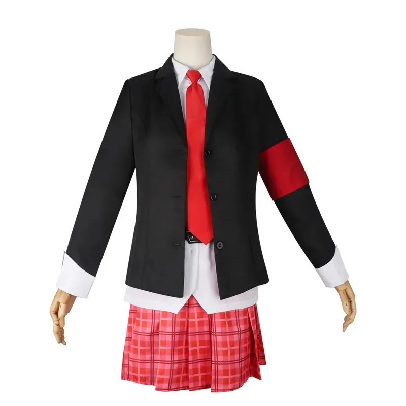 

New Anime Shugo Chara Hinamori Amu Cosplay Costume Women's JK High School Uniform Full Set Suit Halloween Carnival Party Outfits