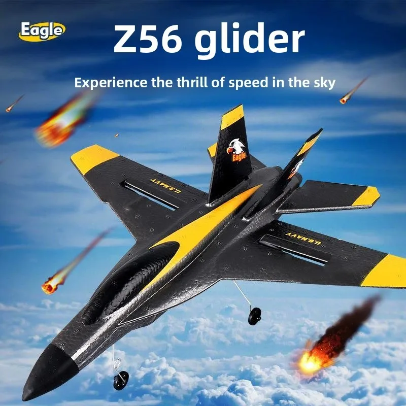 

for For the new remote control aircraft Z56 model aircraft glider F35 fighter two channel fixed wing foam toy aircraft