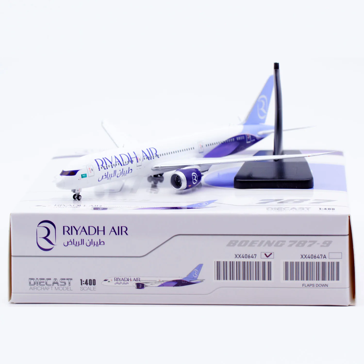 

XX40647 Alloy Collectible Plane Gift JC Wings 1:400 Riyadh Air Boeing B787-9 "Dreamliner" Diecast Aircraft Jet Model HZ-RXX