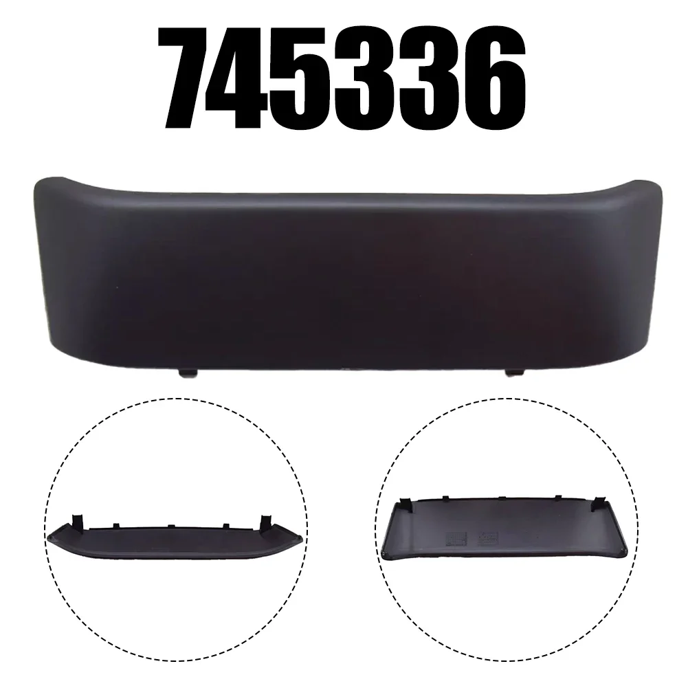 

​Rear Bumper Splitter Trim 745336 For RCZ 2010-2015 ABS Exterior Accessories Rear Bumper Cover 745336 Black