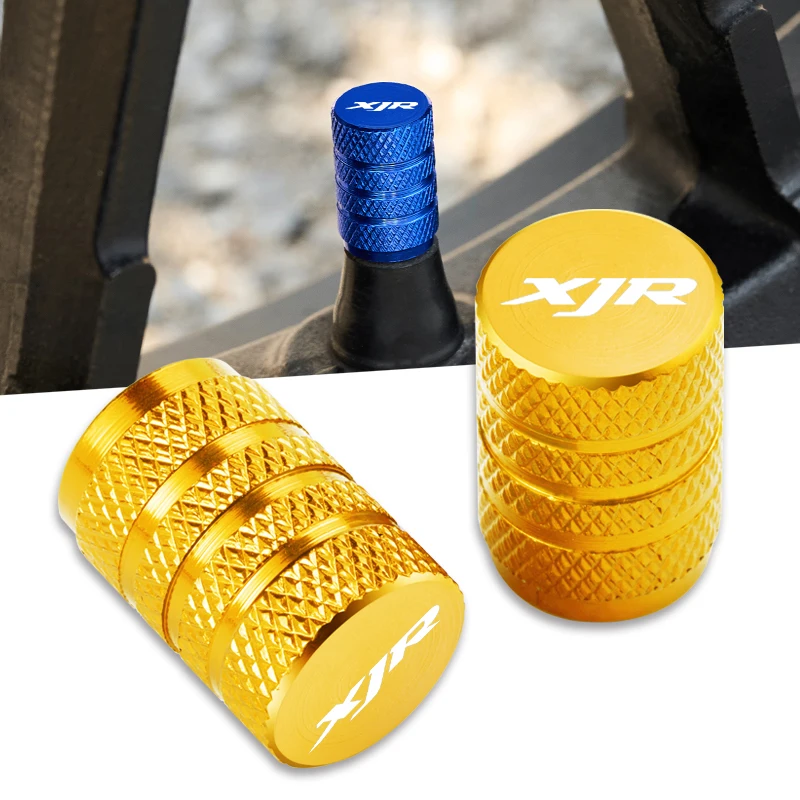 

2PCS For Yamaha XJR1200 XJR1300 XJR 1200 1300 Accessories Motorcycle CNC Aluminum Tire Valve Air Port Stem Cover Caps