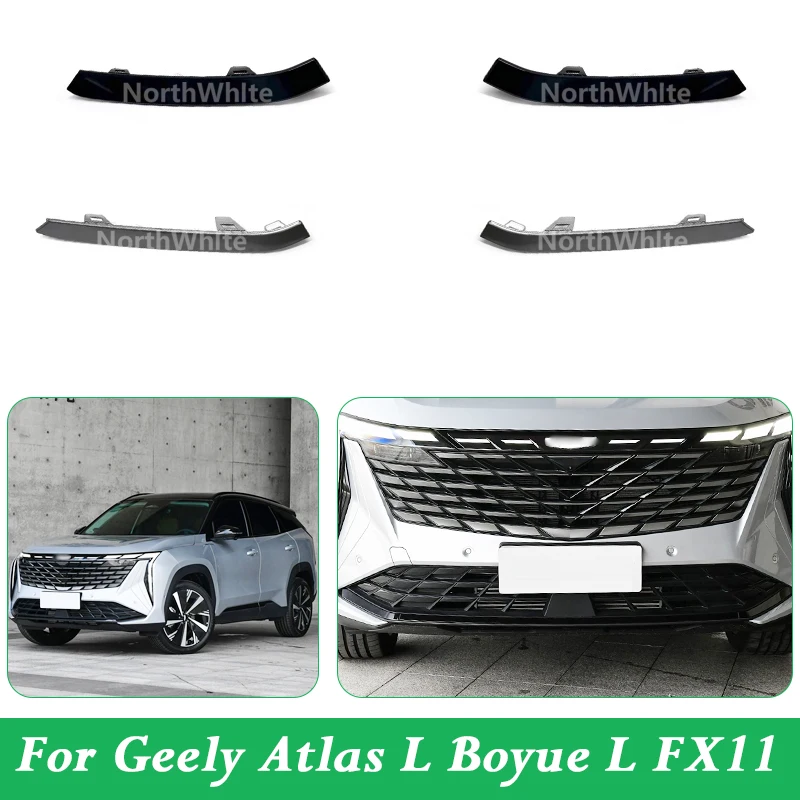 

Front Bumper Molding Trim For Geely Atlas Geely Starray Boyue L FX11 Front Fog Light Molding Trim
