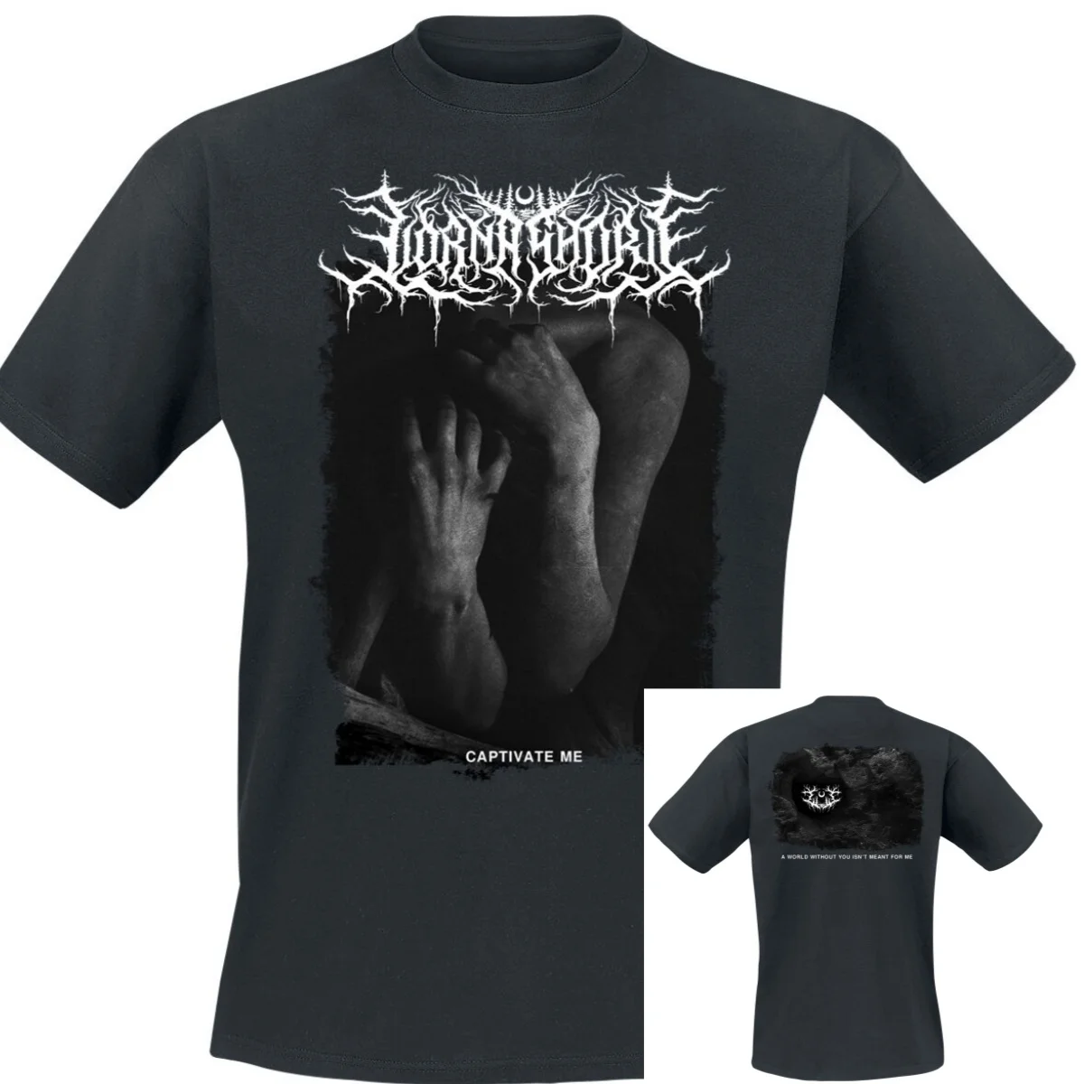 Dancing Like Flames Lorna Shore T-Shirt Men Women  Metal Rock Band Graphic Tee 100% Cotton Summer Streetwear Top