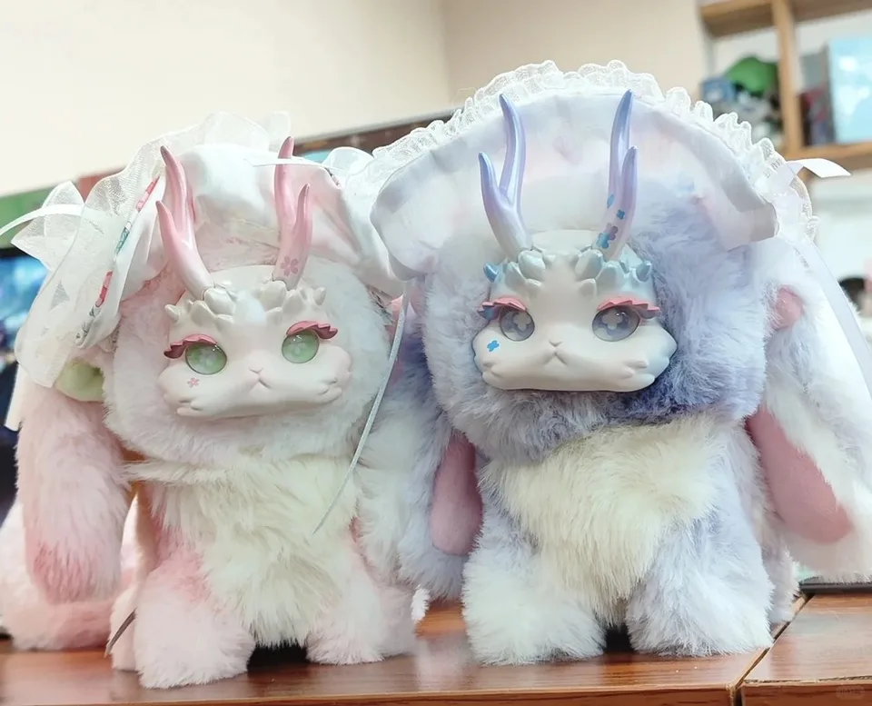 Tutulong-kawaiiうさぎドラゴンぬいぐるみブラインドボックス