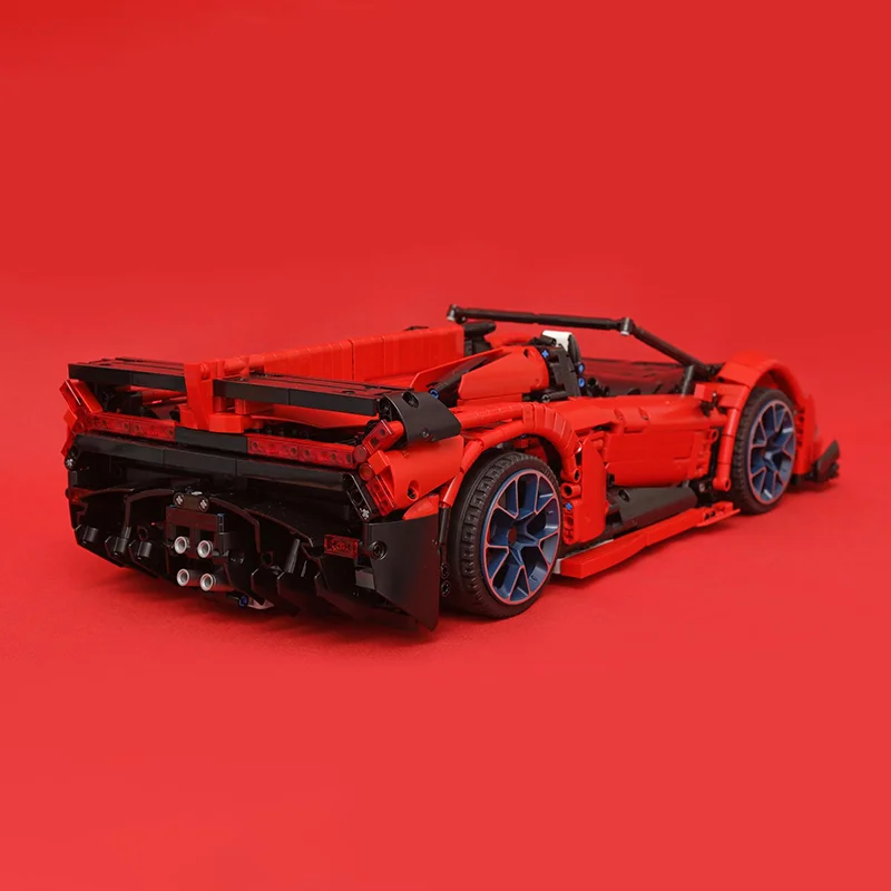 2652 個 MOC ランボルギーニ ヴェネーノ ロードスター テクニカルモデル ビルディングブロック DIY クリエイティブおもちゃ アイデア キッズ クリスマスギフト 誕生日プレゼント