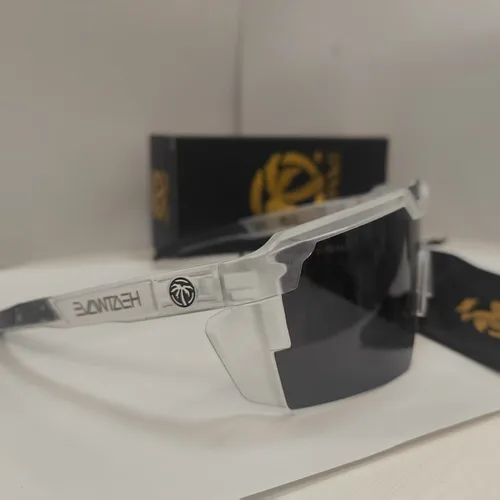 Gafas de sol de ciclismo de lujo con ondas de calor UV400 lentes unidas cuadradas nueva edición de alta calidad para mujeres y hombres