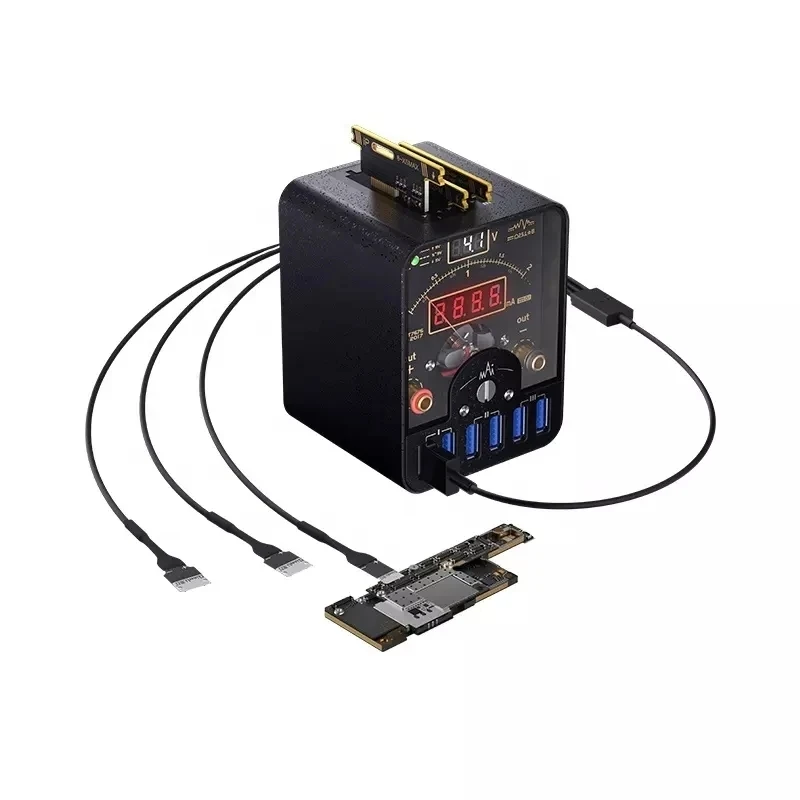 Qianli LT1 Digital Display Power Meter, Isolated Power Supply, DC Diagnostic Instrument, Rype-C, USB, Expansion Module