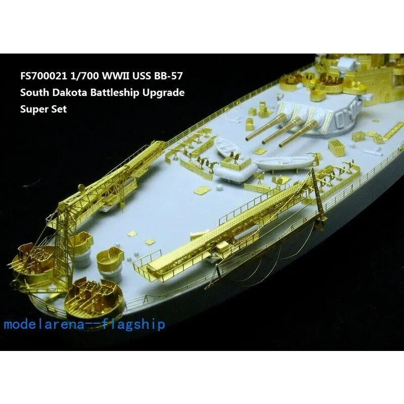 Fivestar PE 1/700 WWII BB-57 South Dakota Battleship (for Trumpeter) FS700021